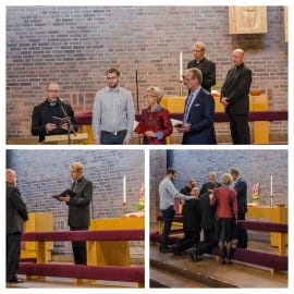 Välkommen pastor Ronny-bilder från installationshögtiden